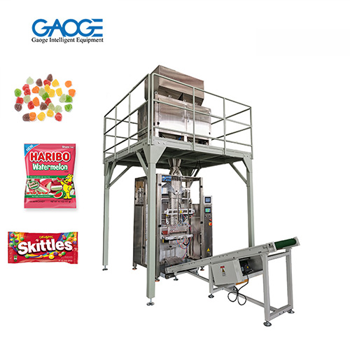 Bagger-Verpackungsmaschine für Süßigkeiten und Konfekt