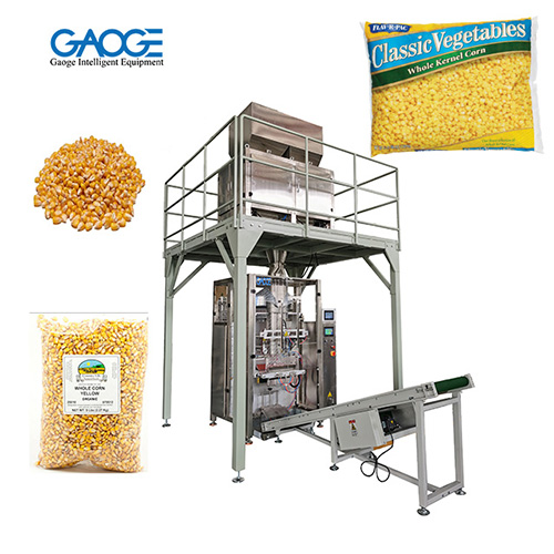 Absackausrüstung für Mais (geknackt und geschält)
