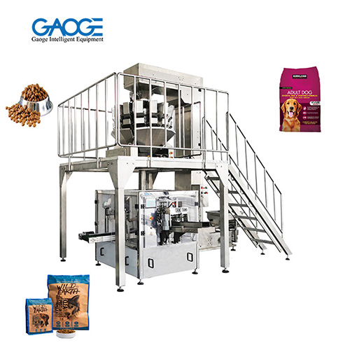 Verpackungsmaschine für Granulat für Tiernahrung